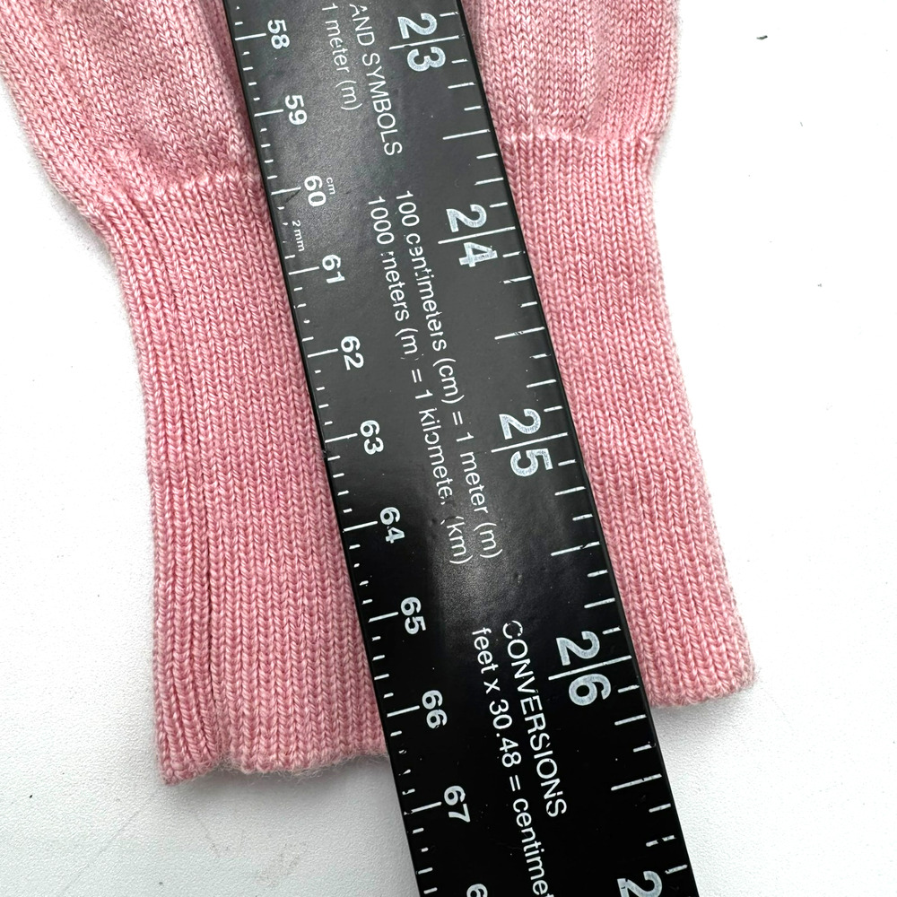 POLO RALPH LAUREN Women's Medium Navy White Pink Merino Wool LOVED Pony Sweater - Picture 10 of 10